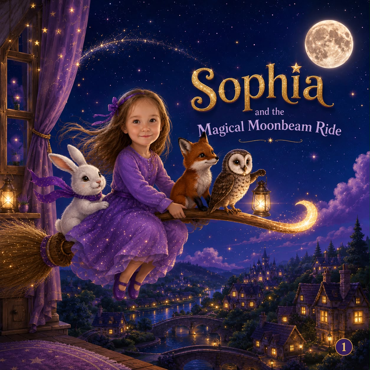Sophia And The Magical Moonbeam Ride