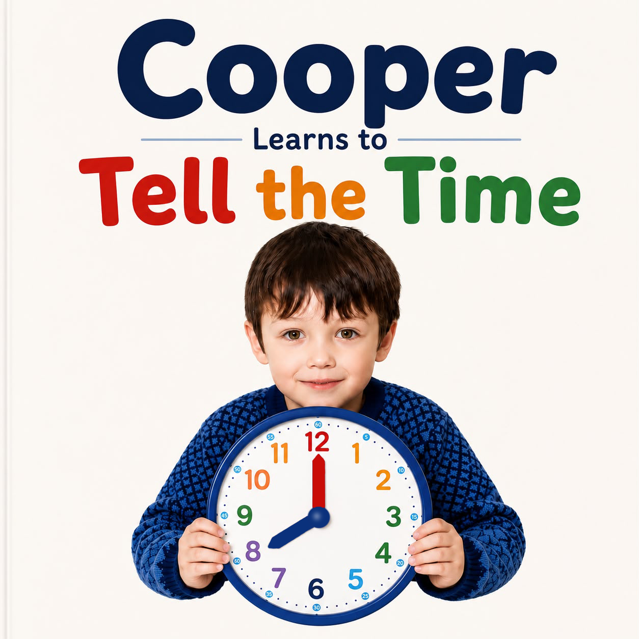 Cooper Learns to Tell the Time