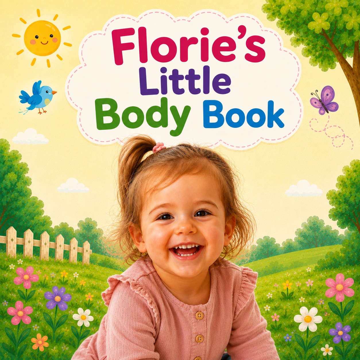 Florie Little Body Book | Personalised Book