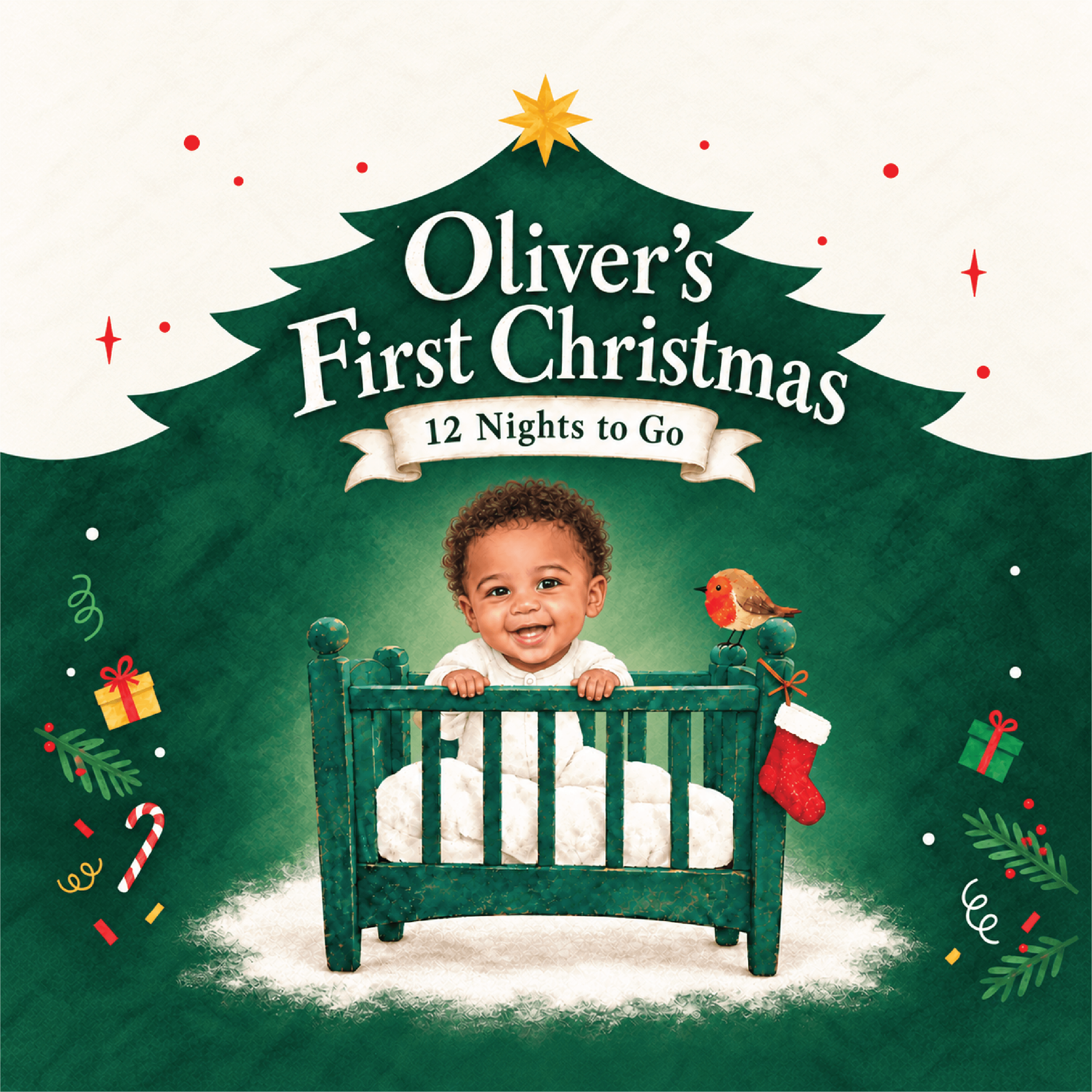 Oliver's First Christmas 12 Nights to Go